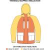 imageBASSDASH Walker Mens Insulated Waterproof Fishing Hunting Jackets Silent Breathable Lightweight Winter Coat for Cold Weather