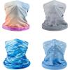 imageBASSDASH 4 Pack UPF 50 UV Protection Neck Gaiter Sun Protector for Fishing Hunting Kayaking Hiking Cycling OutdoorCollection B