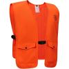 imageBASSDASH Blaze Orange Hunting Safety Vest Unisex Highly Visible All Season Waterresistant Lightweight FV18