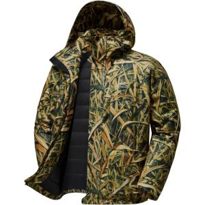 imageBASSDASH Walker Mens Insulated Waterproof Fishing Hunting Jackets Silent Breathable Lightweight Winter Coat for Cold Weather
