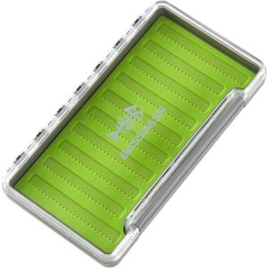 imageBassdash Waterproof Fly Box SingleDouble Sided Fishing Flies Storage With FoamSilicone Slits Insert Type 9226 Silicone Slits 93x51x10