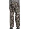 imageBASSDASH Invis Kids Youth Stretch Hunting Pants Water Resistant Breathable Camo Cargo Fishing PantGrunge Camo