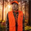 imageBASSDASH Blaze Orange Hunting Safety Vest ampamp Baseball Hat Unisex Highly Visible Water Resistant Quick Dry for Fishing HikingBlaze Orange Vest Blaze Orange Hat