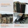 imageBASSDASH Camo Waterproof Hunting Leg Gaiters with Replaceable Insteps Lightweight Breathable Boot Gaiter for Hiking Trekking FishingAutumn Forest