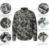 imageBASSDASH Mens Performance Button Down Shirt Long Sleeve UPF 50 for Hunting Fishing Outdoors FS23M