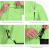 imageBASSDASH UPF 50 Mens Fishing Dress Shirt Button Down Woven Short Sleeve OutdoorApple Green