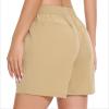 imageBASSDASH Womens 5 Fishing Hiking Quick Dry Cargo Shorts with Zipper Pockets UPF 50 Water Resistant Summer Casual ShortsKhaki