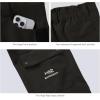 imageBASSDASH Walker Mens Waterproof Breathable Hunting Pants with Silent Outer Fabric for Fishing Turkey UplandBlack