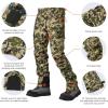 imageBASSDASH Walker Mens Waterproof Breathable Hunting Pants with Silent Outer Fabric for Fishing Turkey UplandHighland