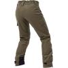 imageBASSDASH Walker Mens Waterproof Breathable Hunting Pants with Silent Outer Fabric for Fishing Turkey UplandKhaki Green