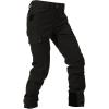imageBASSDASH Walker Mens Waterproof Breathable Hunting Pants with Silent Outer Fabric for Fishing Turkey UplandBlack