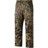 imageBASSDASH Mens Insulated Hunting Pants Softshell Camo Quiet Water Resistant FleeceLined Tactical Windproof PantAutumn Forest