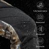 imageBASSDASH Splice Mens Waterproof Breathable Hunting Fishing PantsAutumn ForestBlack