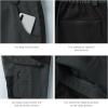 imageBASSDASH Splice Mens Waterproof Breathable Hunting Fishing PantsDark GreyBlack