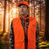 imageBASSDASH Blaze Orange Hunting Safety Vest Unisex Highly Visible All Season Waterresistant Lightweight FV18Blaze Orange