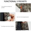 imageBASSDASH Mens Puffy Down Jacket 700FP Packable Water Resistant Puffer Insulated Warm Coat for Hunting Fishing Hiking FS49MGrunge Camo
