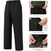 imageBASSDASH Mens Rain Suit Waterproof Breathable Durable Fishing Rain Gear Packable for Hunting Hiking Running Cycling FW12Black
