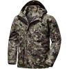 imageBASSDASH Walker Mens Insulated Waterproof Fishing Hunting Jackets Silent Breathable Lightweight Winter Coat for Cold WeatherGrunge Camo