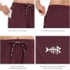 imageBASSDASH Womens 5 Fishing Shorts UPF 50 Water Resistant Quick Dry Athletic Hiking Shorts with Pockets FP05WDark Maroon