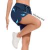 imageBASSDASH Womens 5 Fishing Shorts UPF 50 Water Resistant Quick Dry Athletic Hiking Shorts with Pockets FP05WDeep Navy Blue