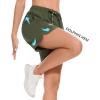 imageBASSDASH Womens 5 Fishing Shorts UPF 50 Water Resistant Quick Dry Athletic Hiking Shorts with Pockets FP05WOlive Green