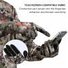 imageBASSDASH Camo Hunting Gloves Touchscreen Lightweight Glove for Warm Weather Turkey Fishing Outdoor Activities HG08Grunge Camo