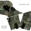 imageBASSDASH Camo Hunting Gloves Touchscreen Lightweight Glove for Warm Weather Turkey Fishing Outdoor Activities HG08Mossy Wood