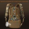 imageBASSDASH Hunting Backpack with Detachable Sub Bag ampamp Bow Rifle Holder Rain Cover Water Resistant Camo Pack HP02Autumn Forest