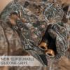 imageBASSDASH Unisex Fleece Liner Lightweight Camo Hunting Gloves Touchscreen Warm Gloves for Fishing Photography HG07Autumn Forest