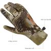 imageBASSDASH Unisex Fleece Liner Lightweight Camo Hunting Gloves Touchscreen Warm Gloves for Fishing Photography HG07Highland 