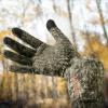 imageBASSDASH Unisex Fleece Liner Lightweight Camo Hunting Gloves Touchscreen Warm Gloves for Fishing Photography HG07Mossy Wood
