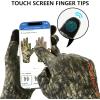 imageBASSDASH Unisex Fleece Liner Lightweight Camo Hunting Gloves Touchscreen Warm Gloves for Fishing Photography HG07Mossy Wood