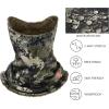 imageBASSDASH Unisex Winter Neck Gaiter Warmer Insulated Fleece Hunting Face Mask Water Resistant for Fishing Hiking SkiingGrunge Camo