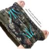 imageBASSDASH Unisex Winter Neck Gaiter Warmer Insulated Fleece Hunting Face Mask Water Resistant for Fishing Hiking SkiingGrunge Camo