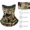 imageBASSDASH Unisex Winter Neck Gaiter Warmer Insulated Fleece Hunting Face Mask Water Resistant for Fishing Hiking SkiingHighland
