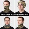 imageBASSDASH Unisex Winter Neck Gaiter Warmer Insulated Fleece Hunting Face Mask Water Resistant for Fishing Hiking SkiingHighland