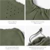 imageBASSDASH Unisex Winter Neck Gaiter Warmer Insulated Fleece Hunting Face Mask Water Resistant for Fishing Hiking SkiingOlive Green