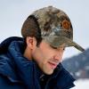 imageBASSDASH Warm Fleece Lined Hat with Ear Flap Winter Water Resistant Windproof Baseball Sports Cap for Hunting Hiking FishingAutumn Forest