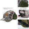 imageBASSDASH Warm Fleece Lined Hat with Ear Flap Winter Water Resistant Windproof Baseball Sports Cap for Hunting Hiking FishingGrunge Camo