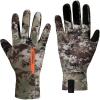 imageBASSDASH Camo Hunting Gloves Touchscreen Lightweight Glove for Warm Weather Turkey Fishing Outdoor Activities HG08Grunge Camo