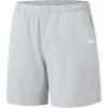imageBASSDASH Mens 7 Fishing Shorts UPF 50 Lightweight Water Resistant Quick Dry for Hiking with Zipper Pocket FP06MLight Grey
