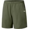 imageBASSDASH Mens 7 Fishing Shorts UPF 50 Lightweight Water Resistant Quick Dry for Hiking with Zipper Pocket FP06MOlive Green