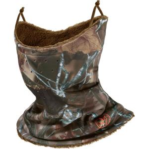 imageBASSDASH Unisex Winter Neck Gaiter Warmer Insulated Fleece Hunting Face Mask Water Resistant for Fishing Hiking SkiingAutumn Forest