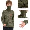 imageBASSDASH Invis Kids Youth Stretch Hunting Pants Water Resistant Breathable Camo Cargo Fishing Pant ampamp Youth UPF 50 Camo Hunting Hoodie Shirt with Neck Gaiter