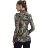 imageBASSDASH Womens UPF 50 Camo Hunting Hoodie with Neck Gaiter Breathable Performance Long Sleeve Fishing Hooded Tee FS03WGrunge Camo