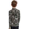 imageBASSDASH Youth UPF 50 Camo Hunting Hoodie Shirt with Neck Gaiter Quick Dry Long Sleeve Hooded Tee for Fishing Hiking FS02YGrunge Camo