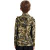 imageBASSDASH Youth UPF 50 Camo Hunting Hoodie Shirt with Neck Gaiter Quick Dry Long Sleeve Hooded Tee for Fishing Hiking FS02YOpen Terrain