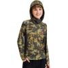 imageBASSDASH Youth UPF 50 Camo Hunting Hoodie Shirt with Neck Gaiter Quick Dry Long Sleeve Hooded Tee for Fishing Hiking FS02YOpen Terrain
