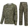 imageBASSDASH Moss Wood Hunting Fishing Hunting Shirts4XL ampamp Invis Pants44quot W x 30quot L Bundle
