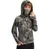 imageBASSDASH Youth ampamp Kids Hunting OutdoorHoodie with MaskL ampamp Hunting Safety VestBlaze OrangeBrownL Bundle